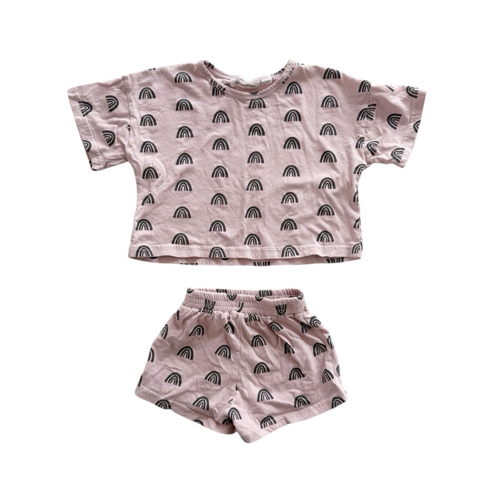 Indy and Pippa Rainbow Daydreamer Set 9-12M